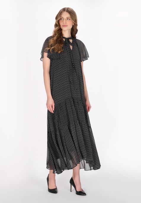 Dreimaster Kleid Frauen Schwarz - Image 2