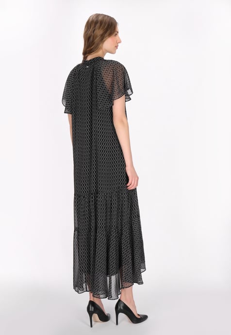 Dreimaster Kleid Frauen Schwarz - Image 4