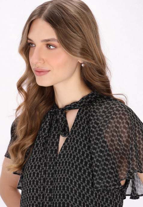 Dreimaster Kleid Frauen Schwarz - Image 5
