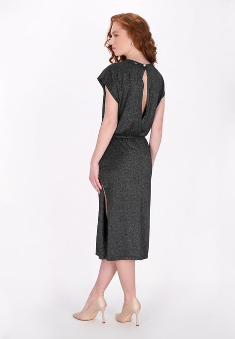Dreimaster Kleid Frauen Schwarz - Image 4