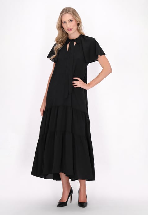Dreimaster Kleid Frauen Schwarz - Image 2