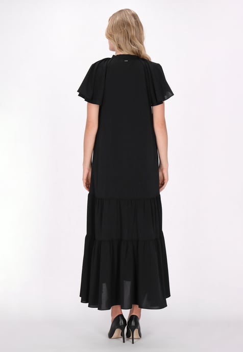 Dreimaster Kleid Frauen Schwarz - Image 4