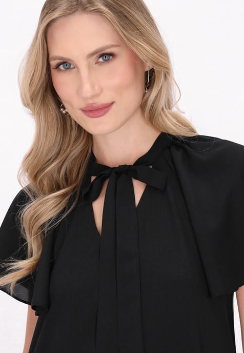 Dreimaster Kleid Frauen Schwarz - Image 5