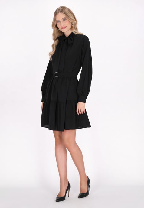 Dreimaster Kleid Frauen Schwarz - Image 2