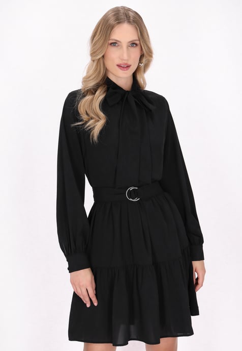Dreimaster Kleid Frauen Schwarz - Image 3
