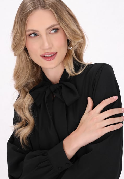 Dreimaster Kleid Frauen Schwarz - Image 5