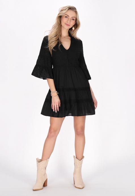 IZIA Kleid Frauen Schwarz - Image 2