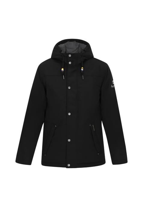Schmuddelwedda Anorak Männer Schwarz - Image 1