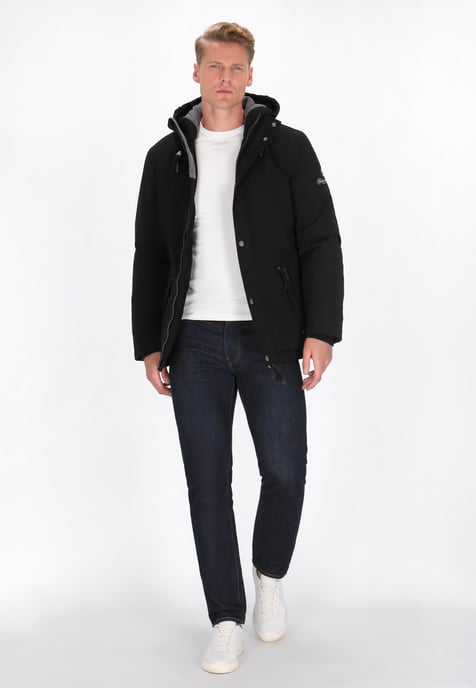 Schmuddelwedda Anorak Männer Schwarz - Image 2