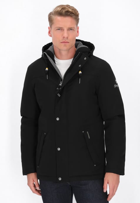 Schmuddelwedda Anorak Männer Schwarz - Image 3