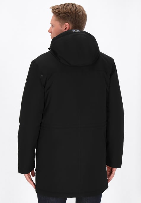 Schmuddelwedda Parka Männer Schwarz - Image 4