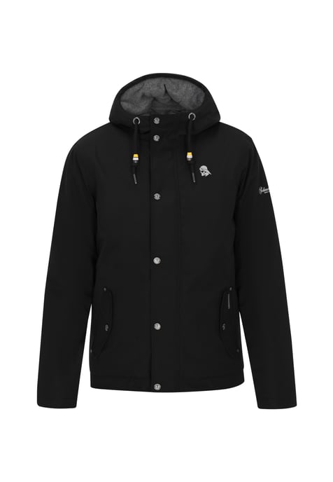 Schmuddelwedda Jacke Männer Schwarz - Image 1