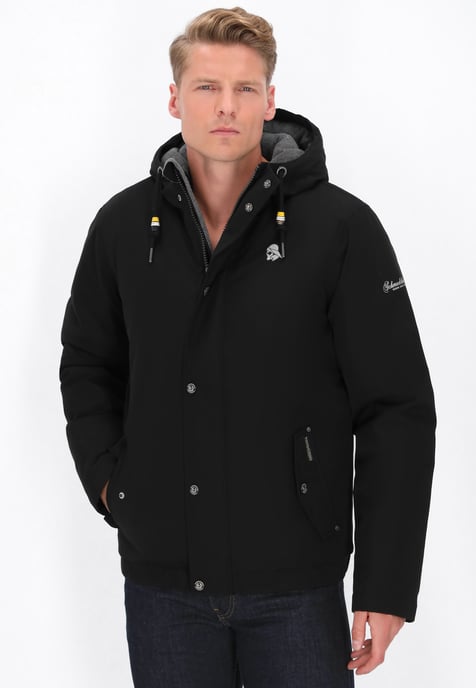 Schmuddelwedda Jacke Männer Schwarz - Image 3