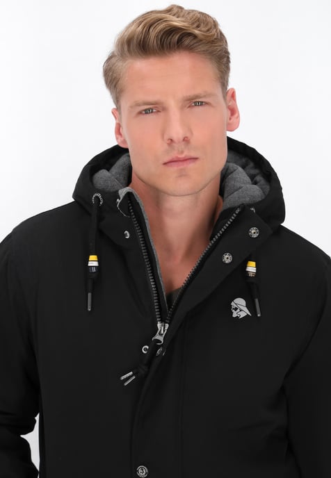 Schmuddelwedda Jacke Männer Schwarz - Image 5