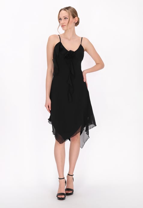 Mymo Kleid Frauen Schwarz - Image 3