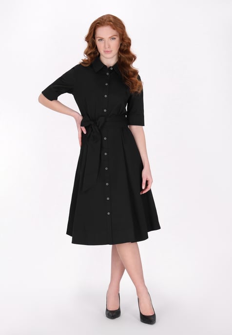 Dreimaster Kleid Damen Schwarz - Image 2