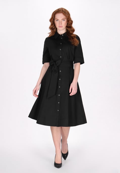 Dreimaster Kleid Damen Schwarz - Image 3