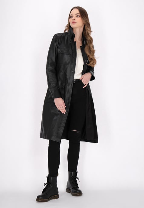 Dreimaster Mantel Frauen Schwarz - Image 2