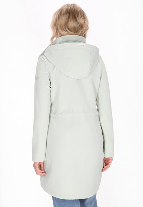 Schmuddelwedda Softshelljacke Frauen Salbeigrün - Image 4