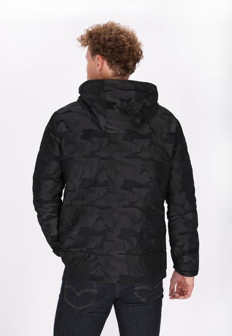 Schmuddelwedda Anorak Herren Grau Camouflage - Image 4