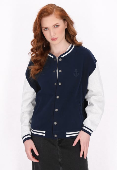 Dreimaster Jacke Frauen Marine - Image 3