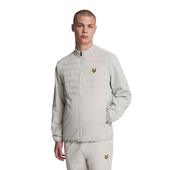 Lyle & Scott - Jacke für Herren, Hybrid, Doppeltes Waffelgewebe, Sport (Blau) - Image 3