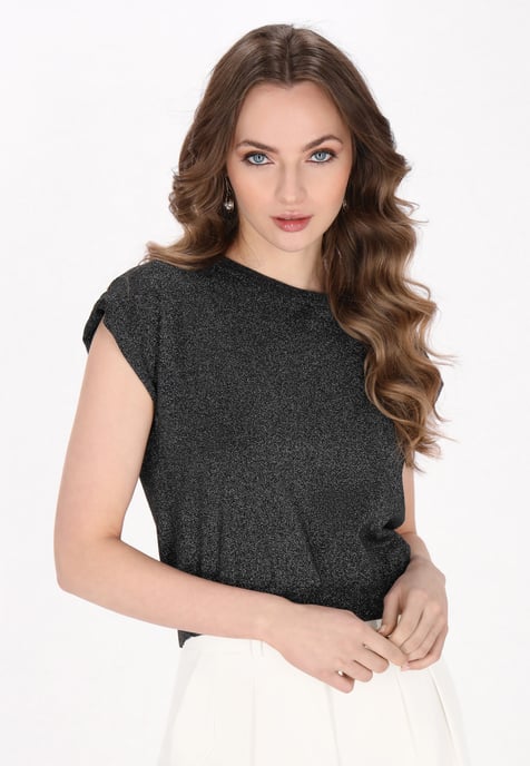 Dreimaster T-Shirt Frauen Schwarz - Image 3