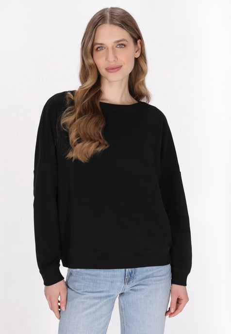 Dreimaster Sweatshirt Frauen Schwarz - Image 3