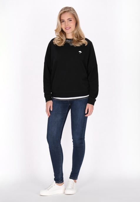 Schmuddelwedda Sweatshirt Frauen Schwarz - Image 2