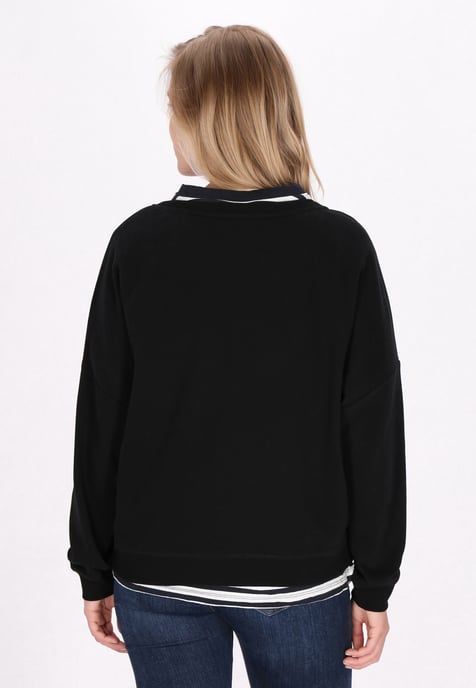 Schmuddelwedda Sweatshirt Frauen Schwarz - Image 4