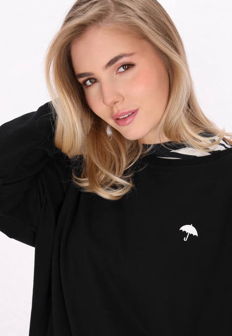 Schmuddelwedda Sweatshirt Frauen Schwarz - Image 5