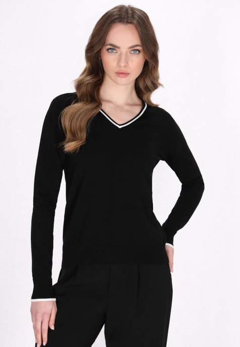Dreimaster Pullover Frauen Schwarz - Image 3