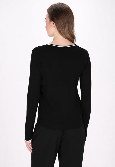 Dreimaster Pullover Frauen Schwarz - Image 4