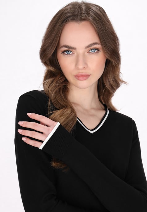 Dreimaster Pullover Frauen Schwarz - Image 5