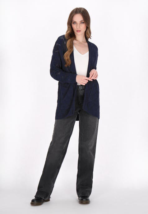 Dreimaster Strickjacke Frauen Marine - Image 2
