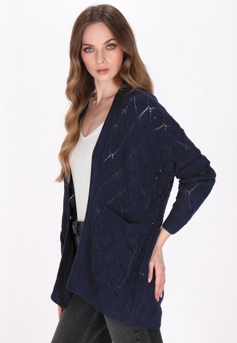 Dreimaster Strickjacke Frauen Marine - Image 3