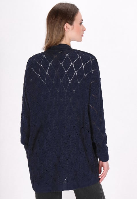 Dreimaster Strickjacke Frauen Marine - Image 4