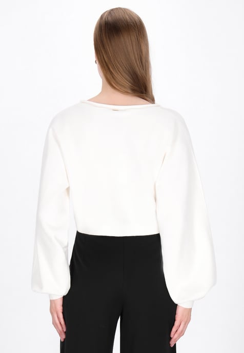 Dreimaster Pullover Frauen cremefarben - Image 4