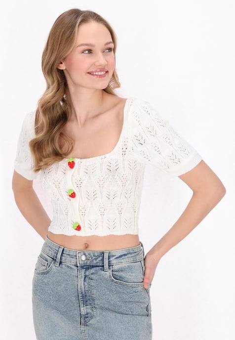 Mymo Spitze Frauen cremefarben - Image 3