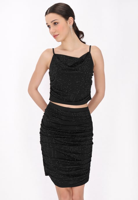 Mymo Spitze Frauen Schwarz - Image 3