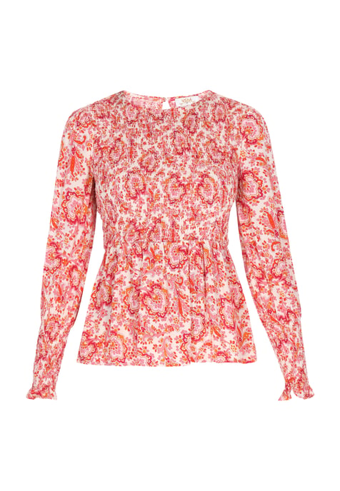 usha Bluse Frauen rot mehrfarbig - Image 1