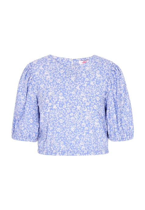 Mymo Bluse Frauen blau weiß - Image 1