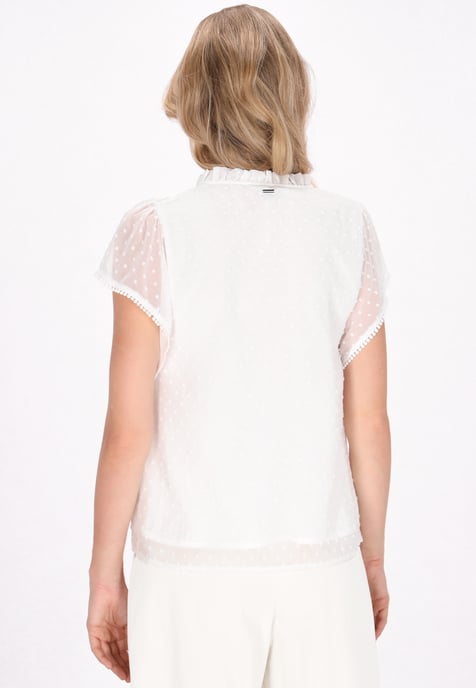 Dreimaster Bluse Frauen Weiß - Image 4