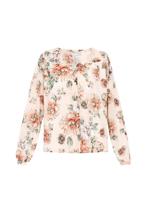 usha Bluse Frauen creme mehrfarbig - Image 1