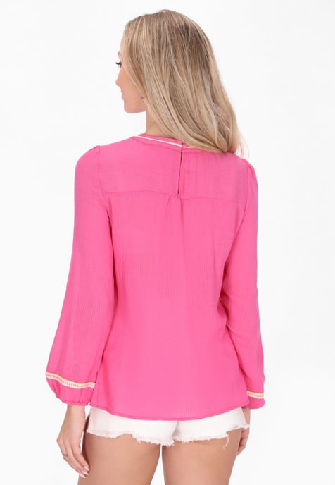 IZIA bluse hemd Frauen Rosa - Image 4