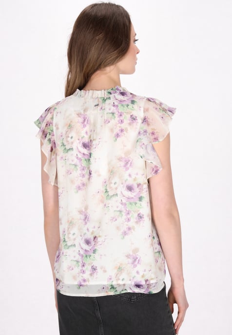 Dreimaster Bluse Frauen lila - Image 4