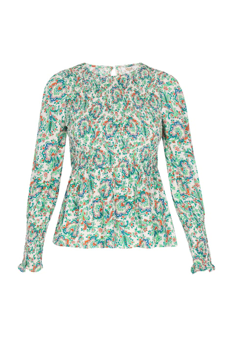 usha Bluse Frauen grün mehrfarbig - Image 1