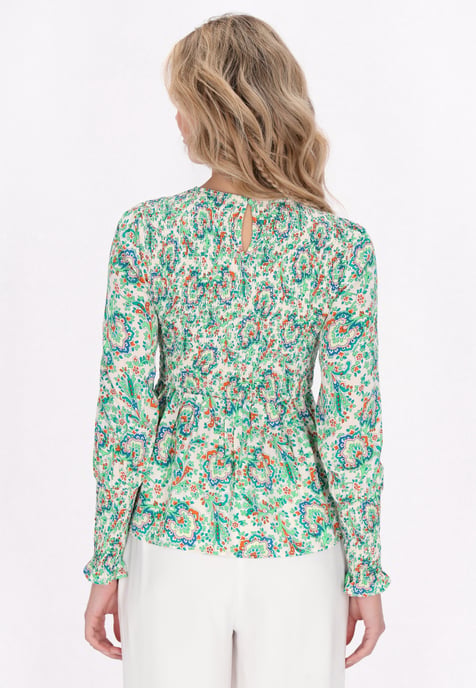 usha Bluse Frauen grün mehrfarbig - Image 4