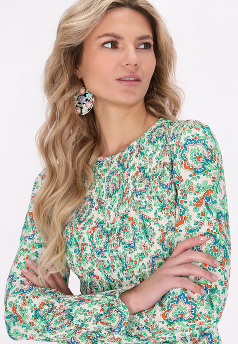 usha Bluse Frauen grün mehrfarbig - Image 5