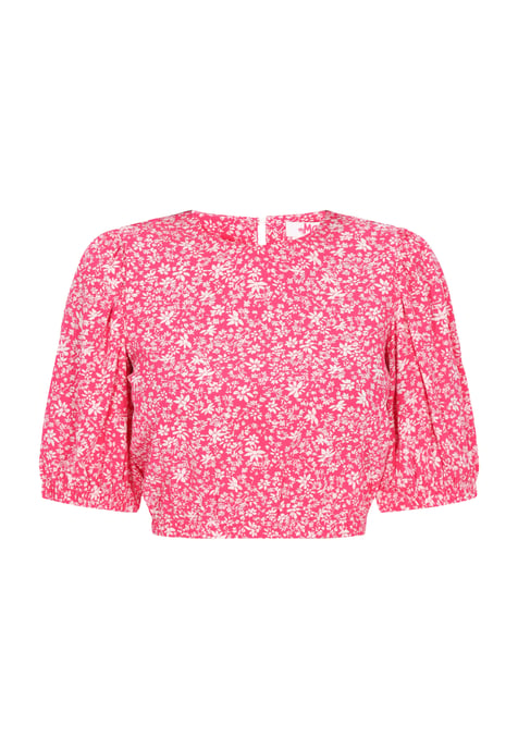 Mymo Bluse Frauen rosa weiß - Image 1
